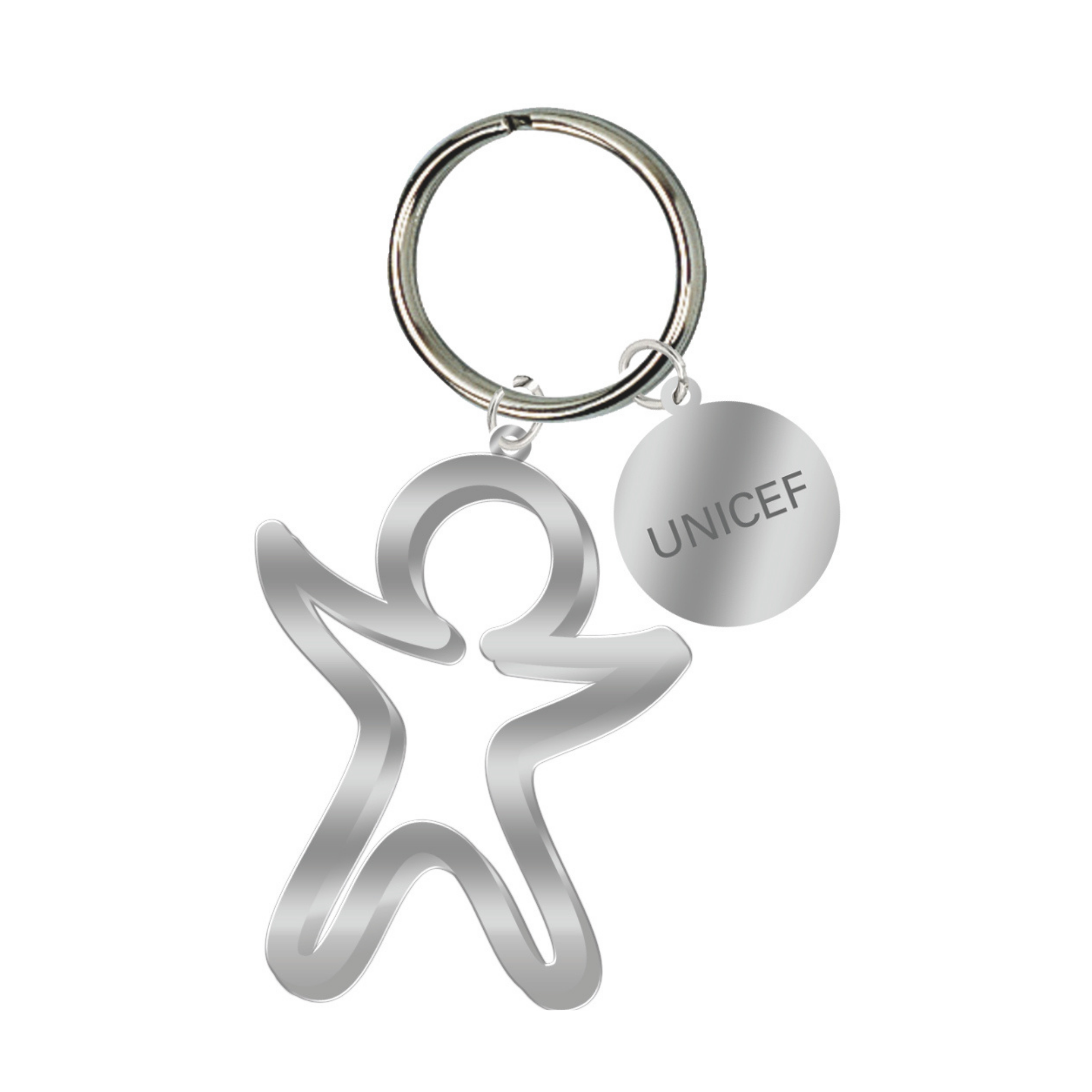 Porte clé silhouette UNICEF