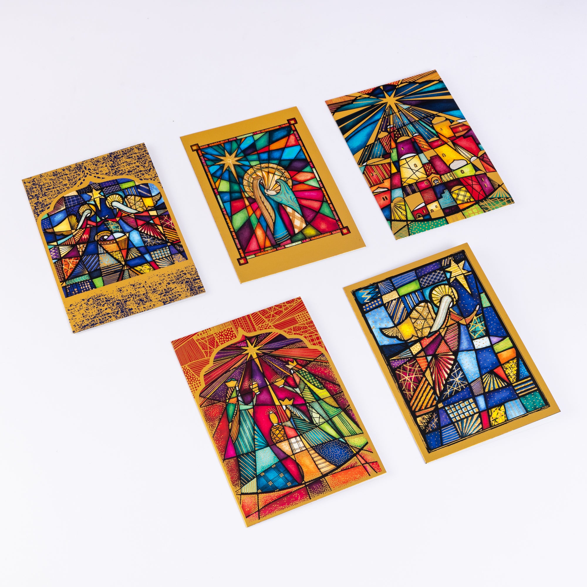 Cartes de Vœux - Les Vitraux Racontent Noël