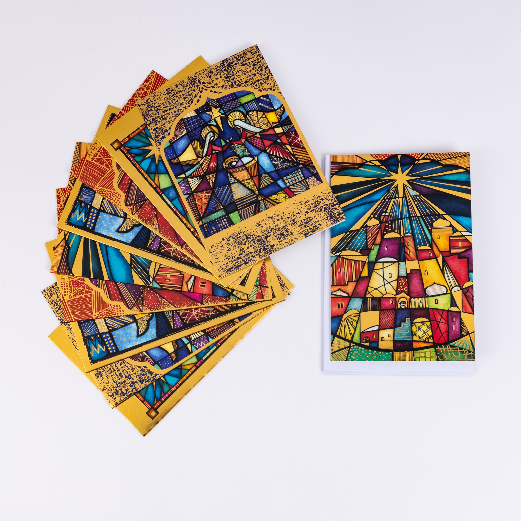 Cartes de Vœux - Les Vitraux Racontent Noël