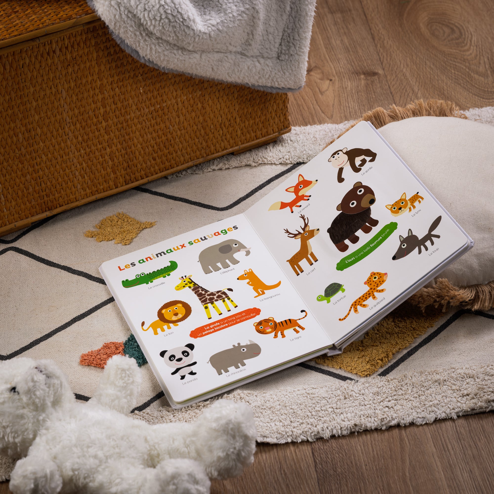 Livre "Ma nature à découvrir et à toucher"