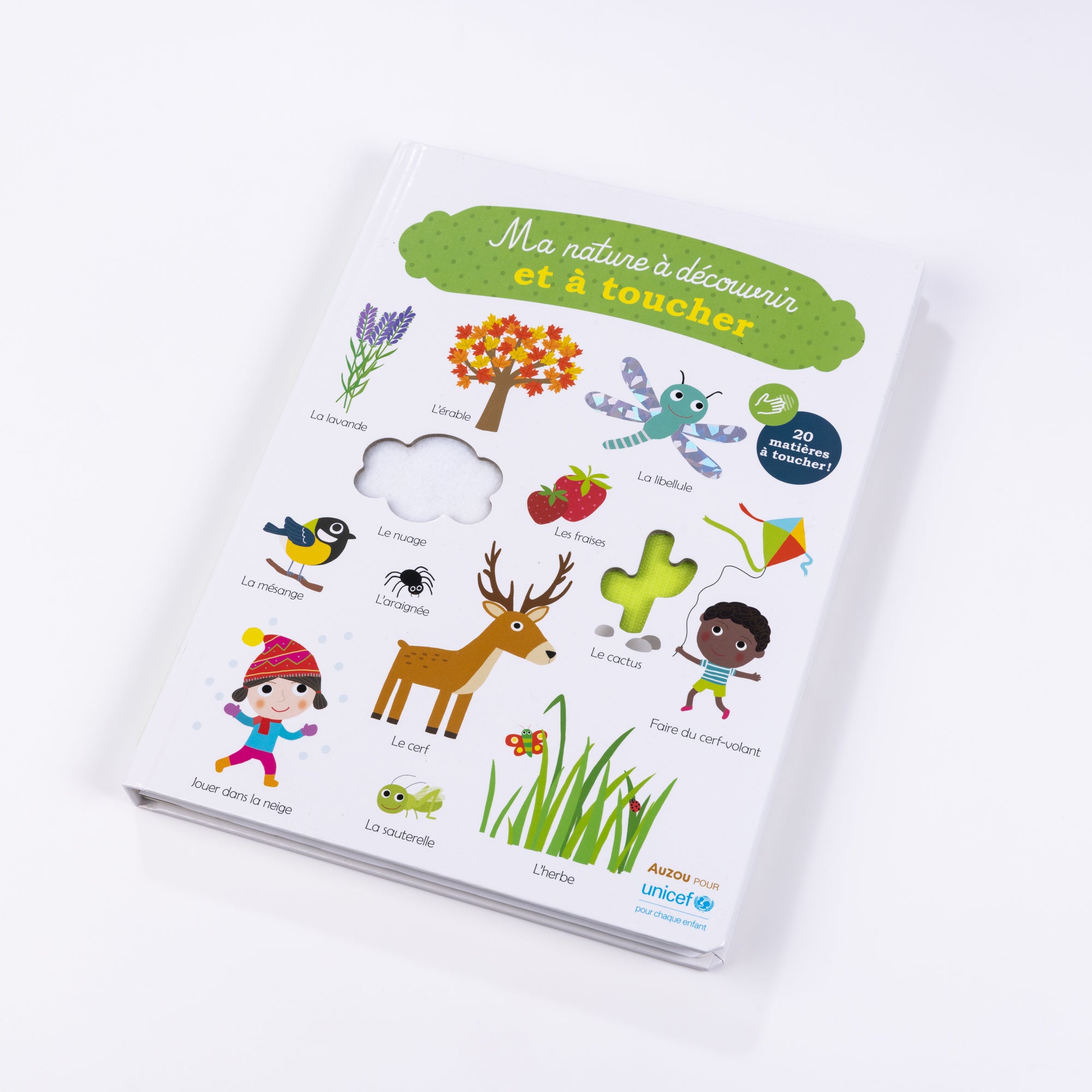 Livre "Ma nature à découvrir et à toucher"