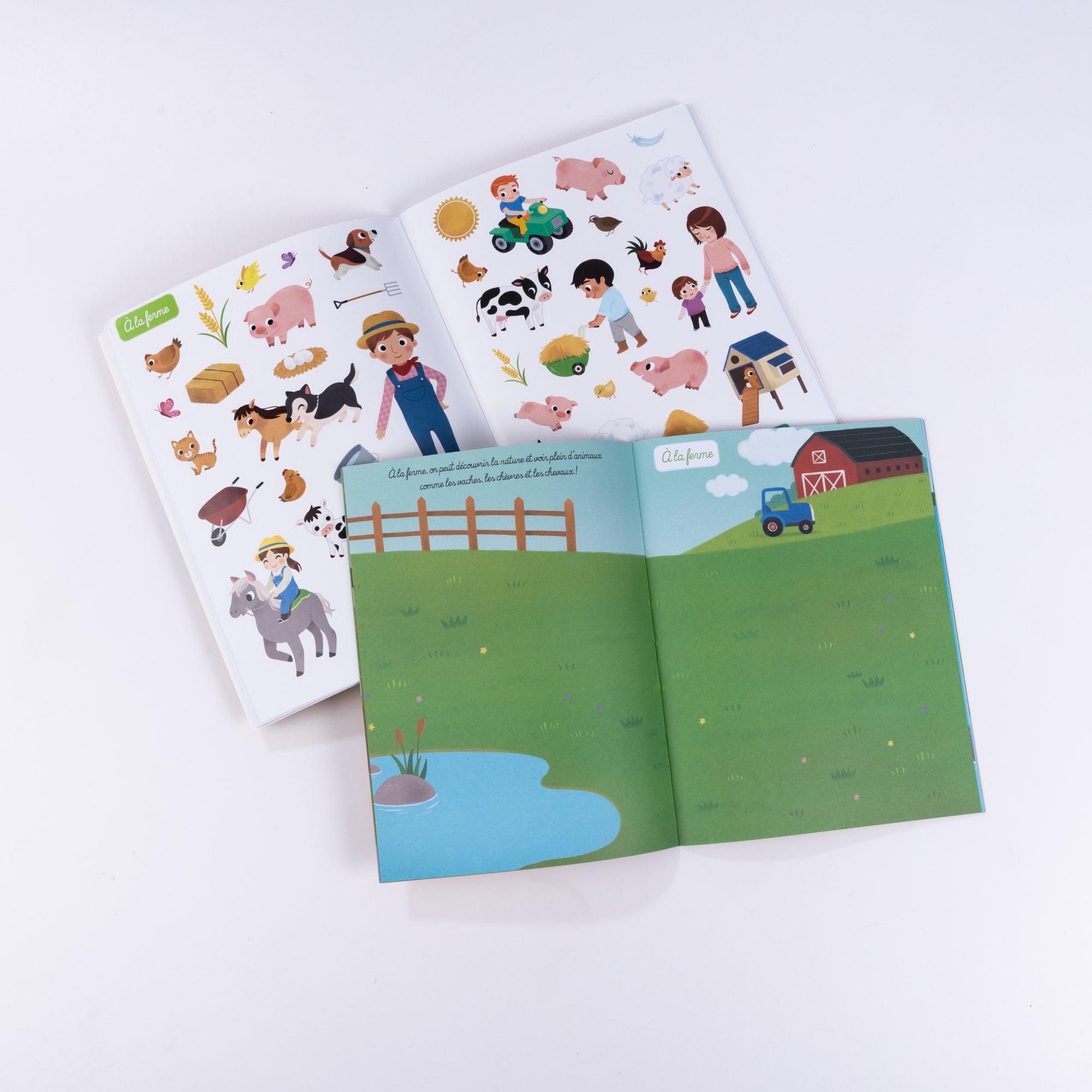 Cahier 500 autocollants "C'est les Vacances"