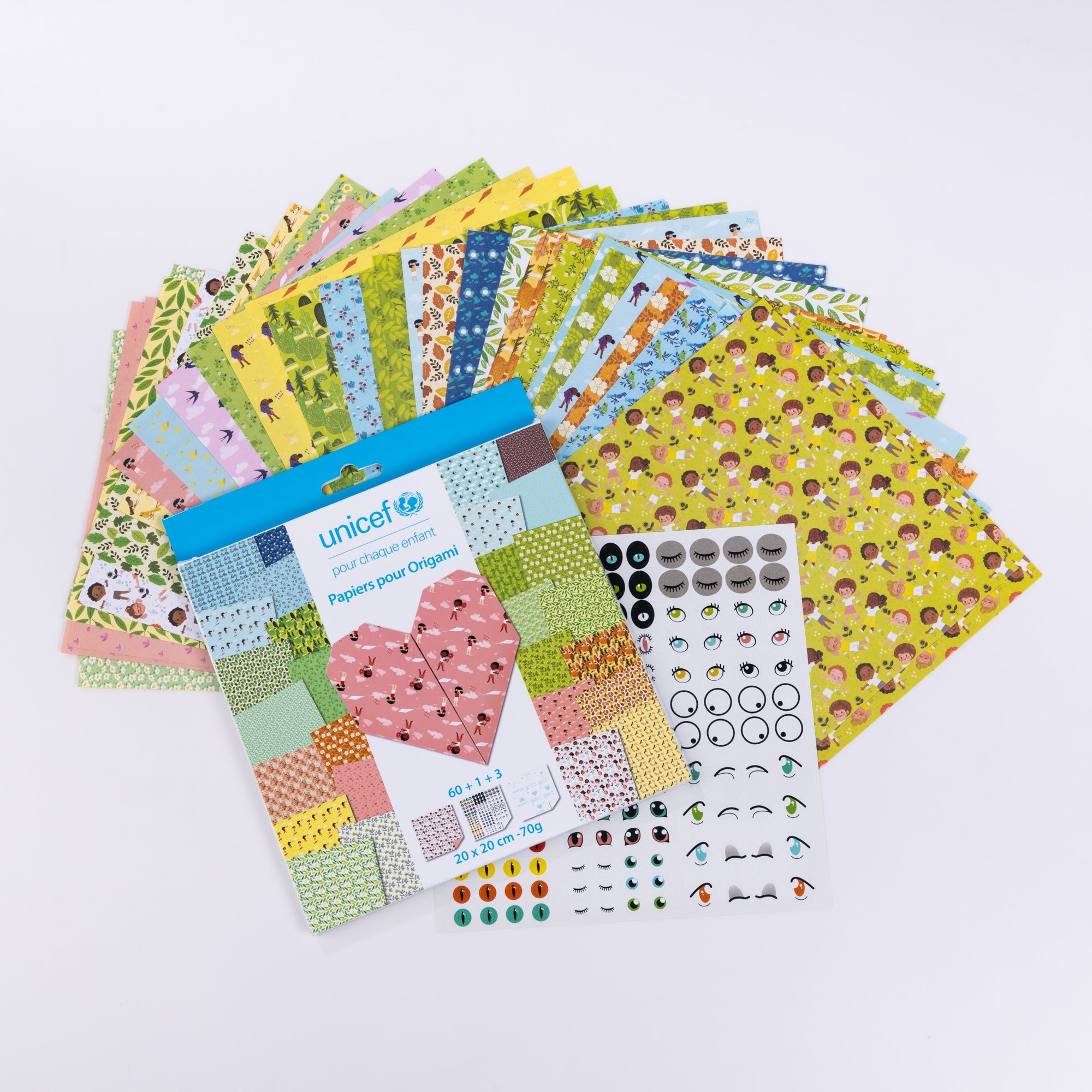 Cahier pour Origami "Enfants et Nature"