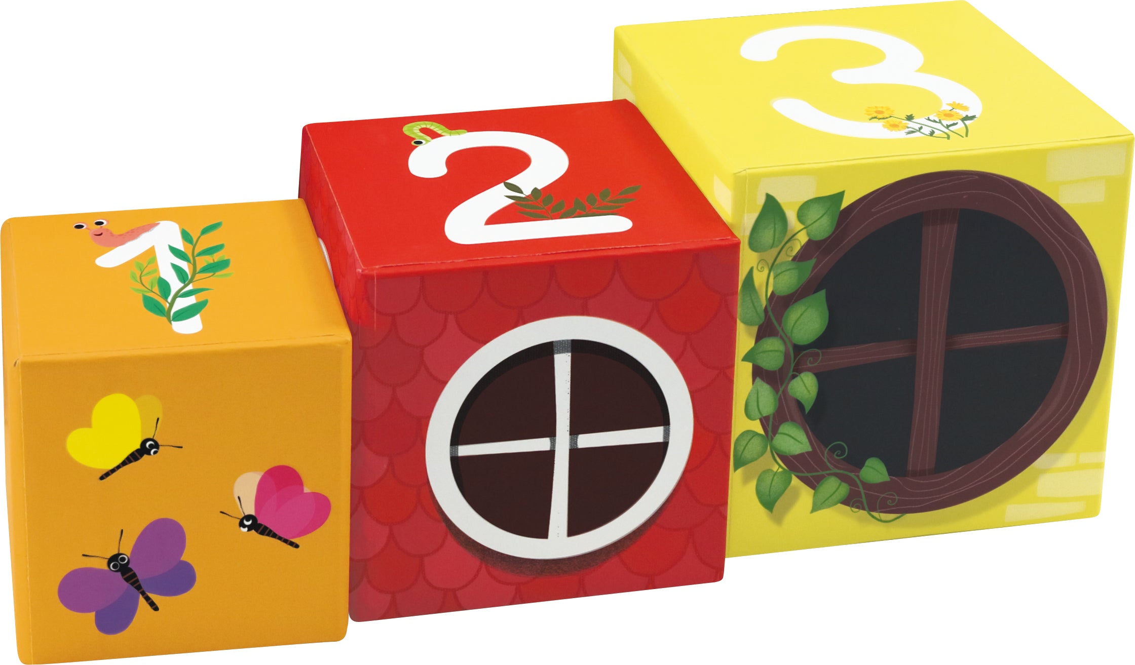 Cubes d'Éveil "Animaux de la Ferme"