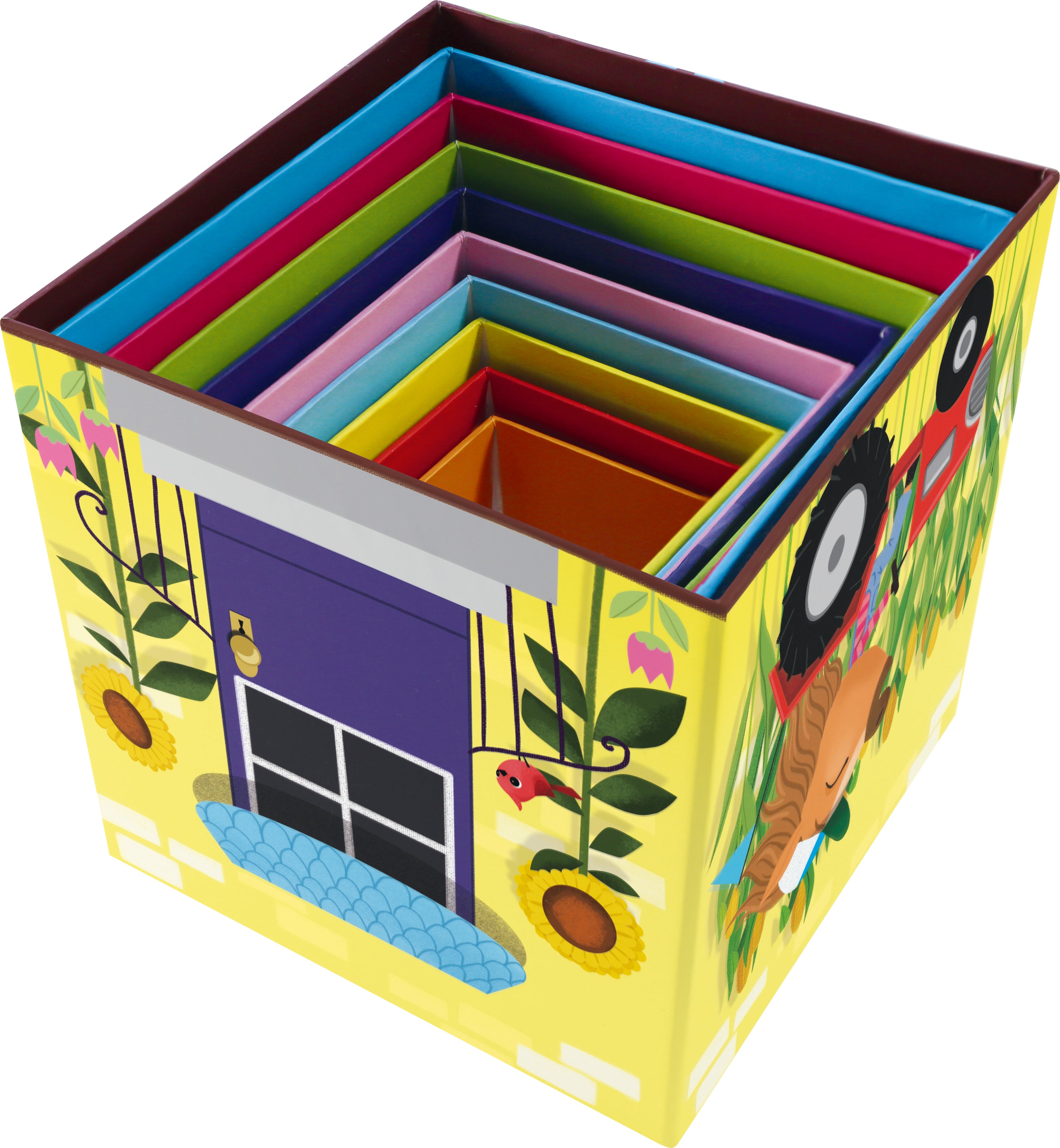 Cubes d'Éveil "Animaux de la Ferme"