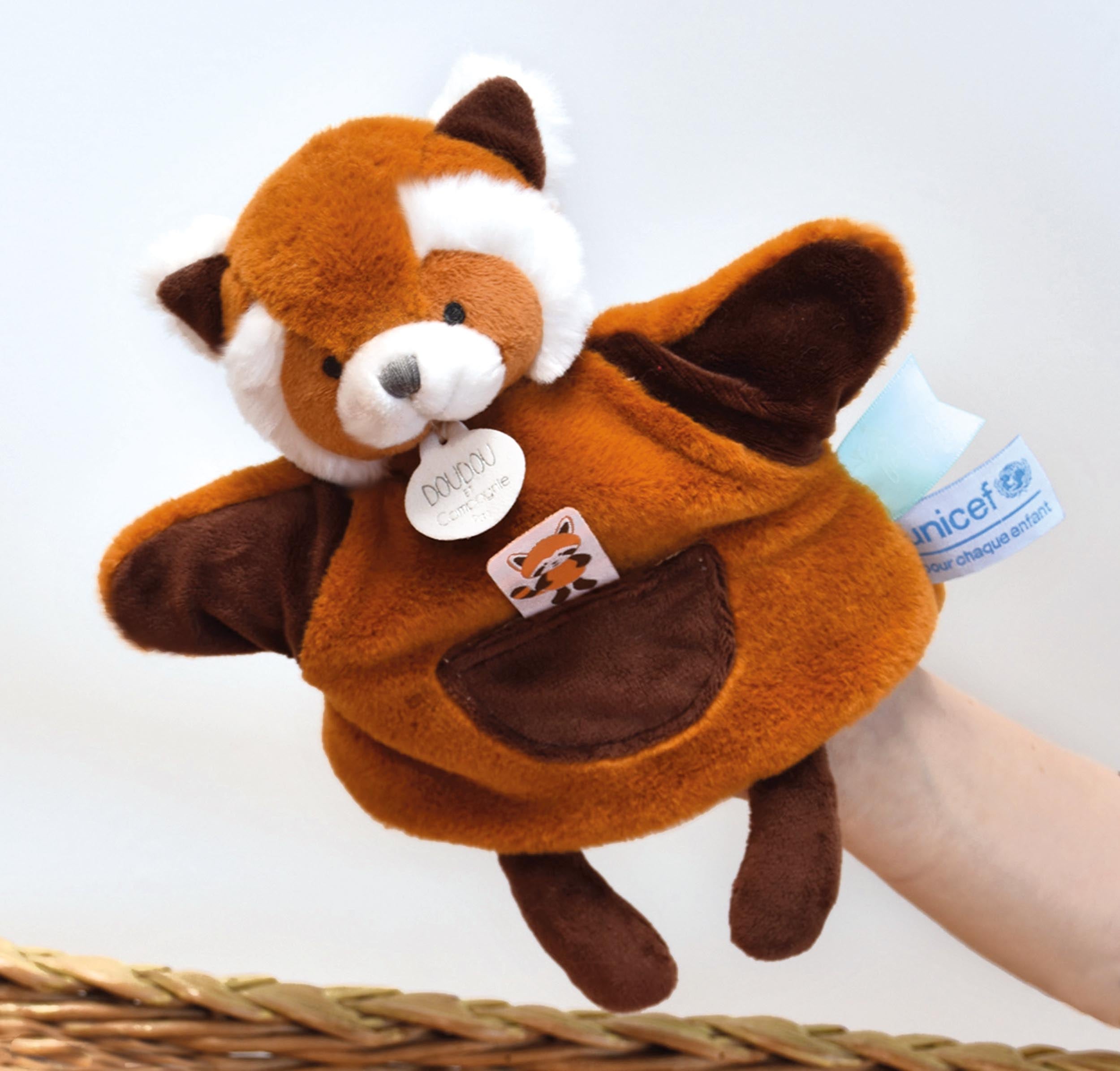 Marionnette Panda roux