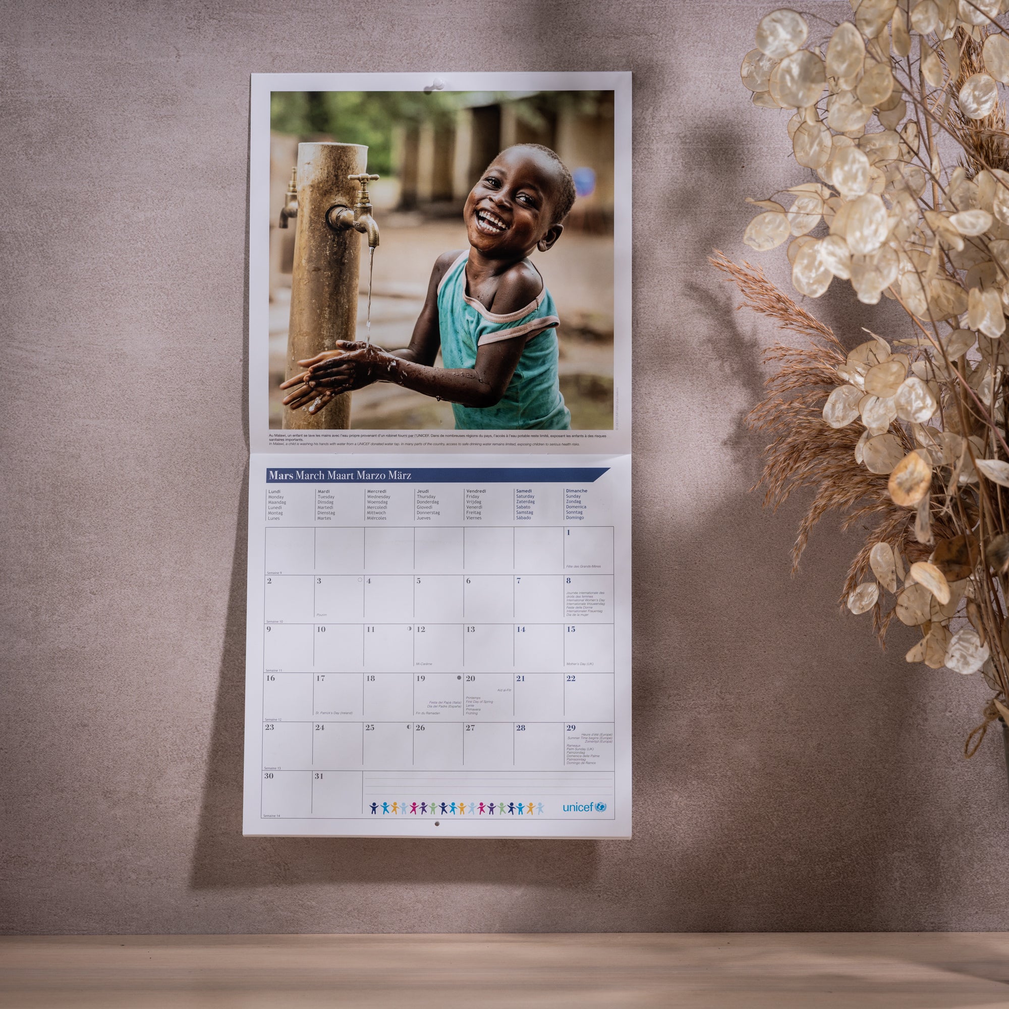 Calendrier 2026 - Enfants du Monde