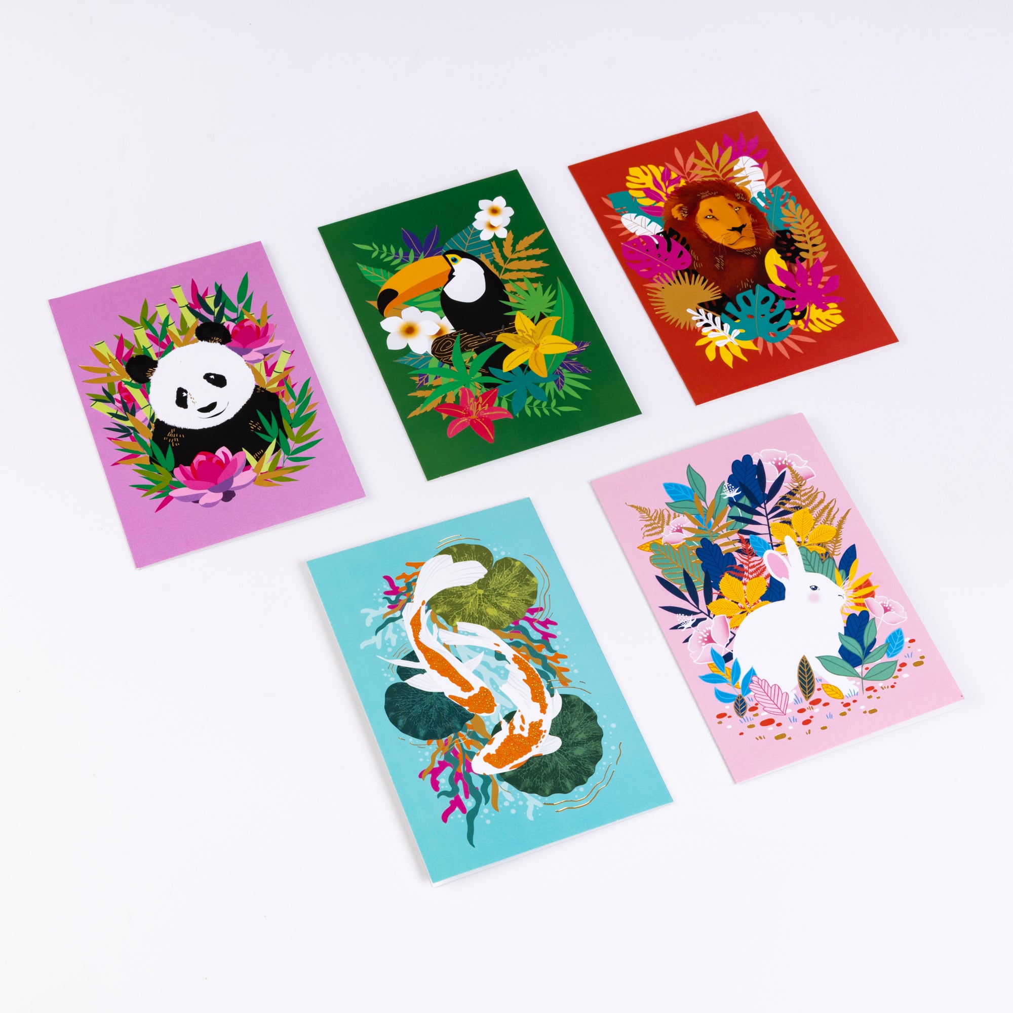 Cartes de Vœux - Animaux du Monde