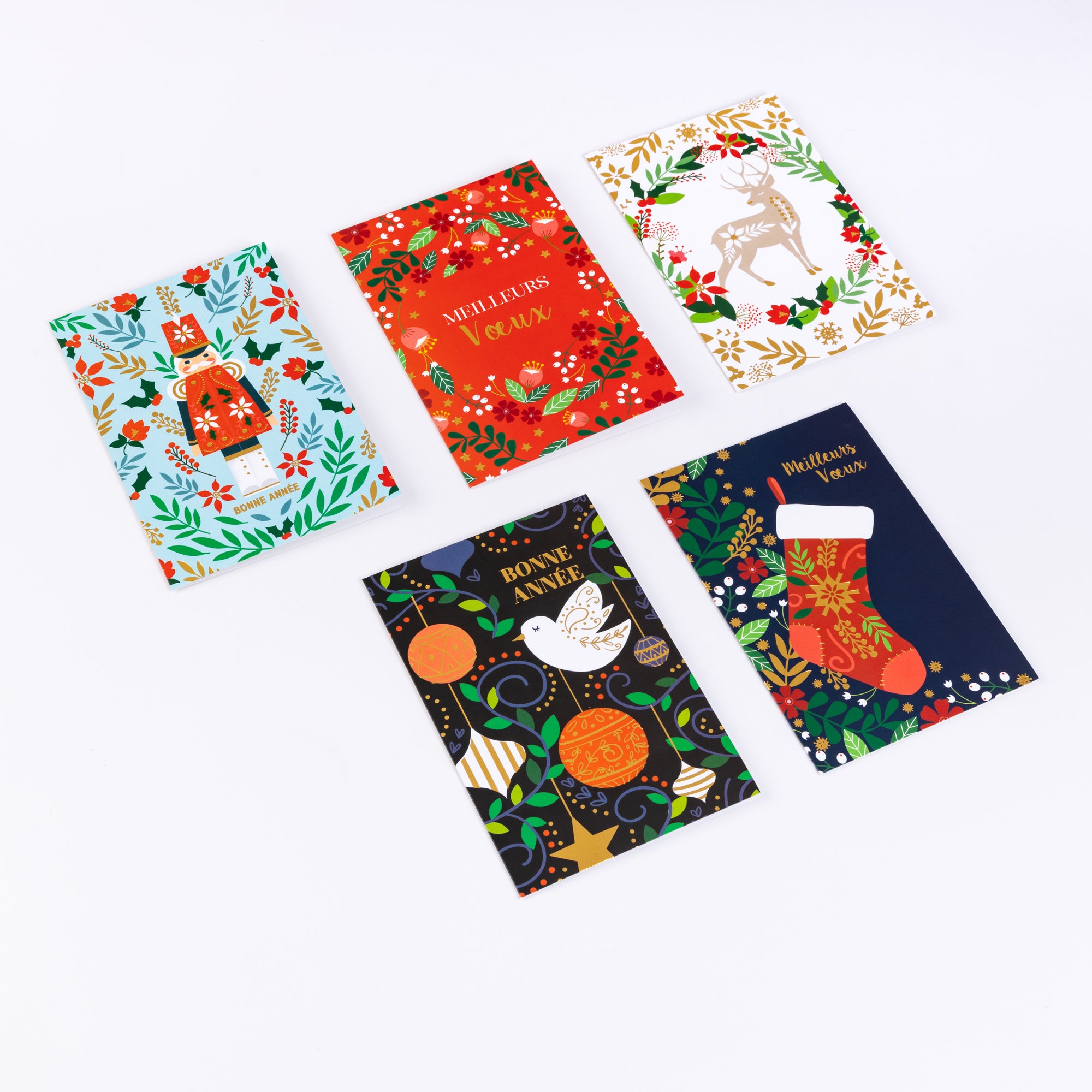Cartes de Vœux - Noël Folklorique