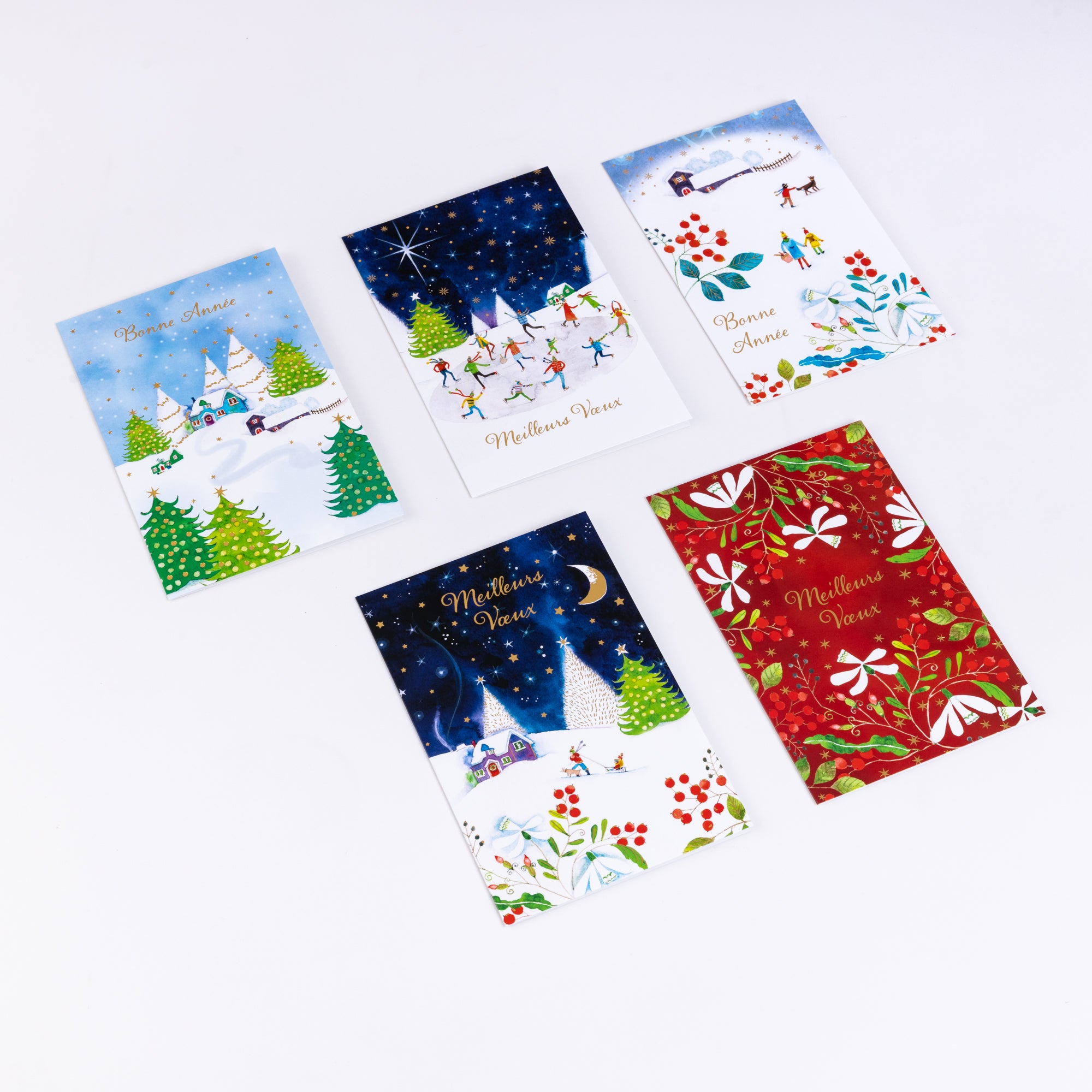 Cartes de Vœux - Scénettes d'Hiver