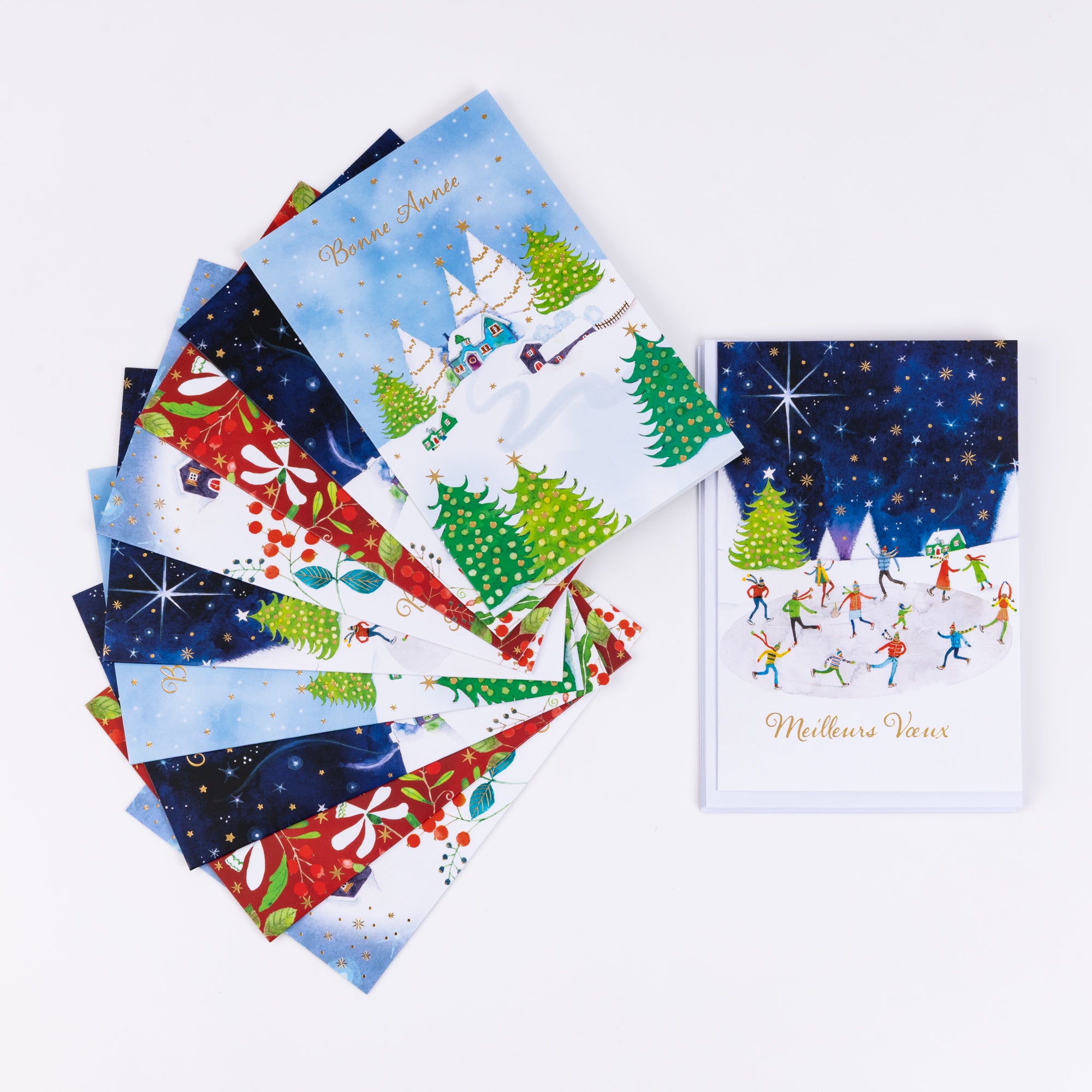 Cartes de Vœux - Scénettes d'Hiver