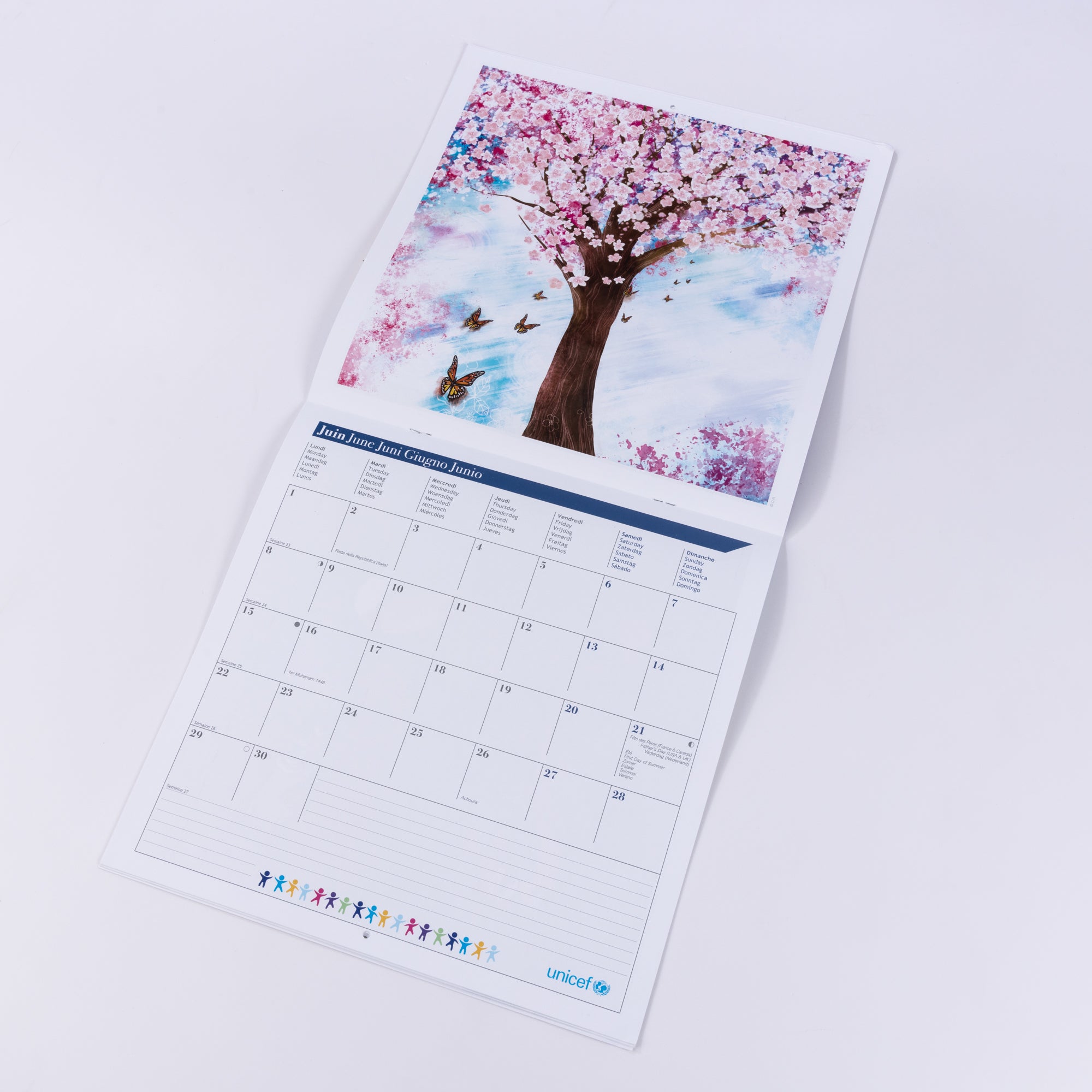 Calendrier 2026 - Illustrations "Arbres en poésie"