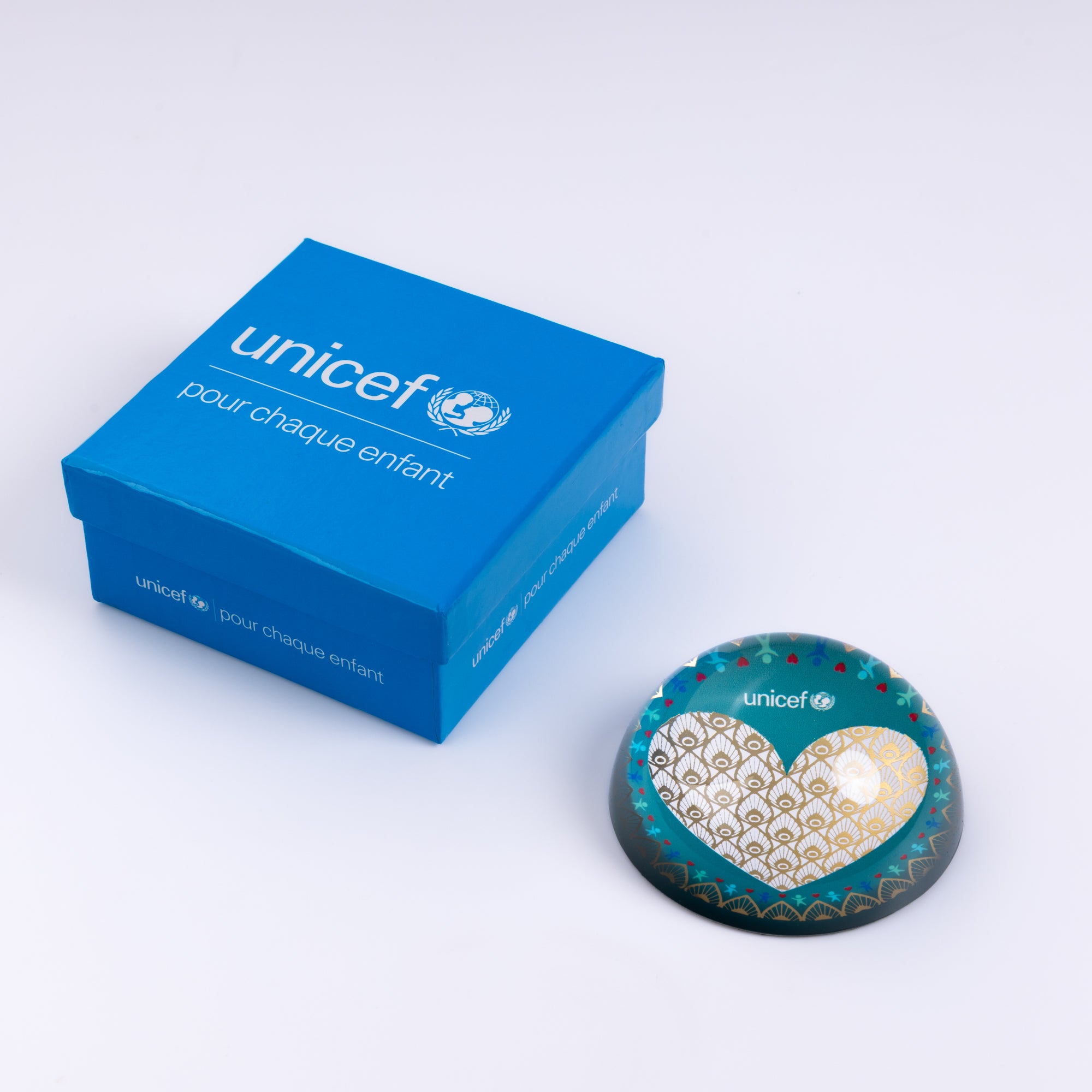 Presse-papiers Plumes de Paon