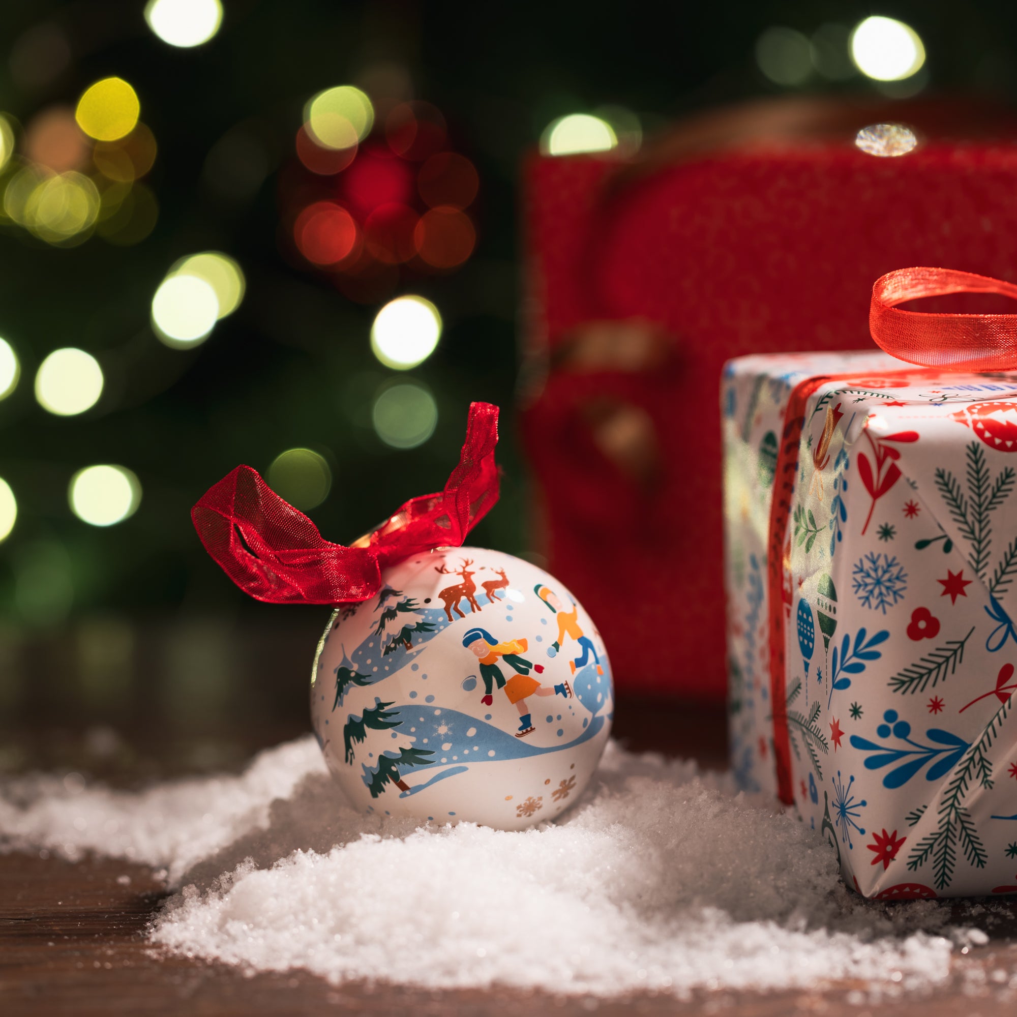 Boule de Noël "Vacances d'Hiver"