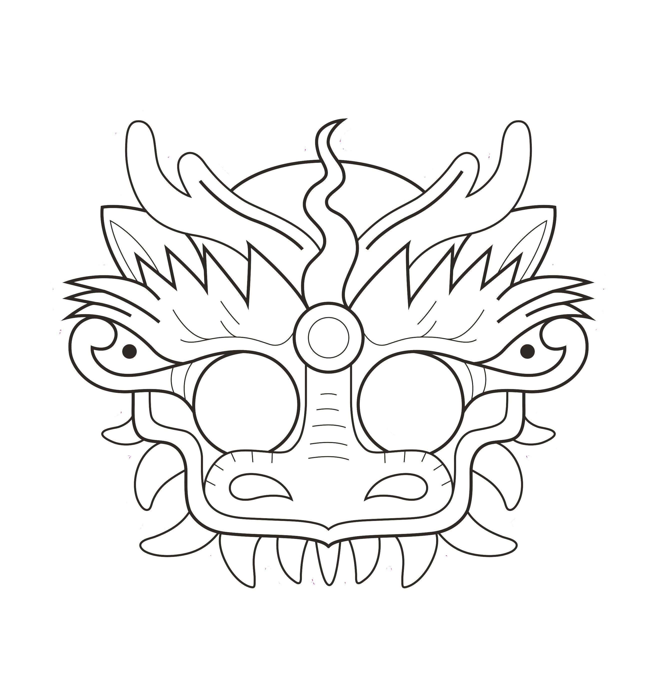 Carnet de 12 masques à découper