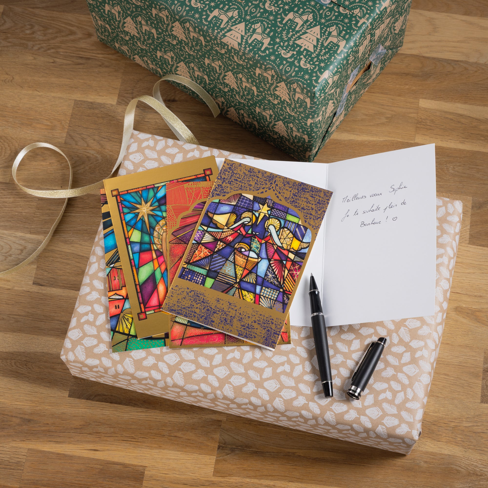 Cartes de Vœux - Les Vitraux Racontent Noël