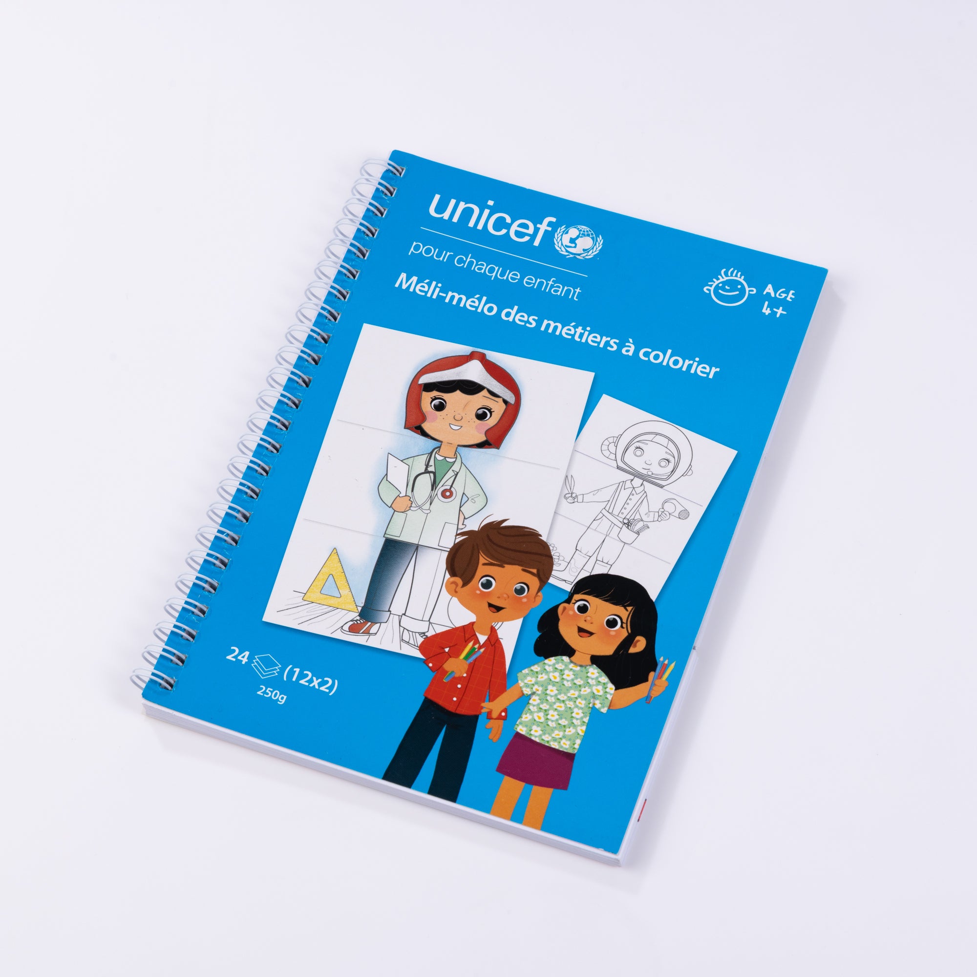 Livre de Coloriages Méli-mélo des Métiers