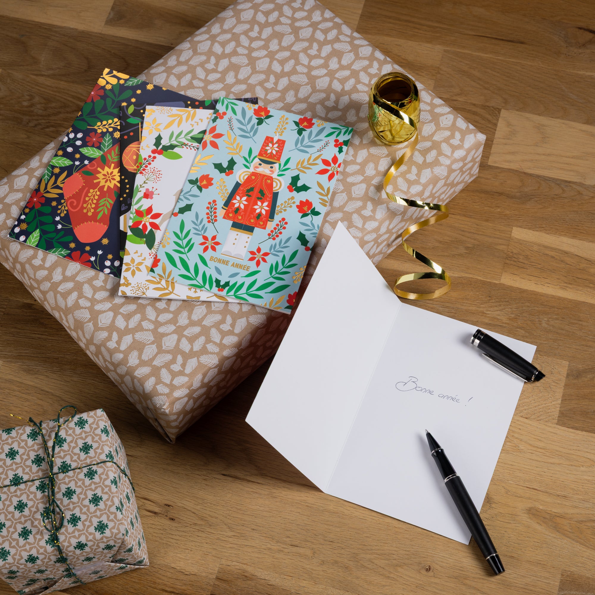 Cartes de Vœux - Noël Folklorique