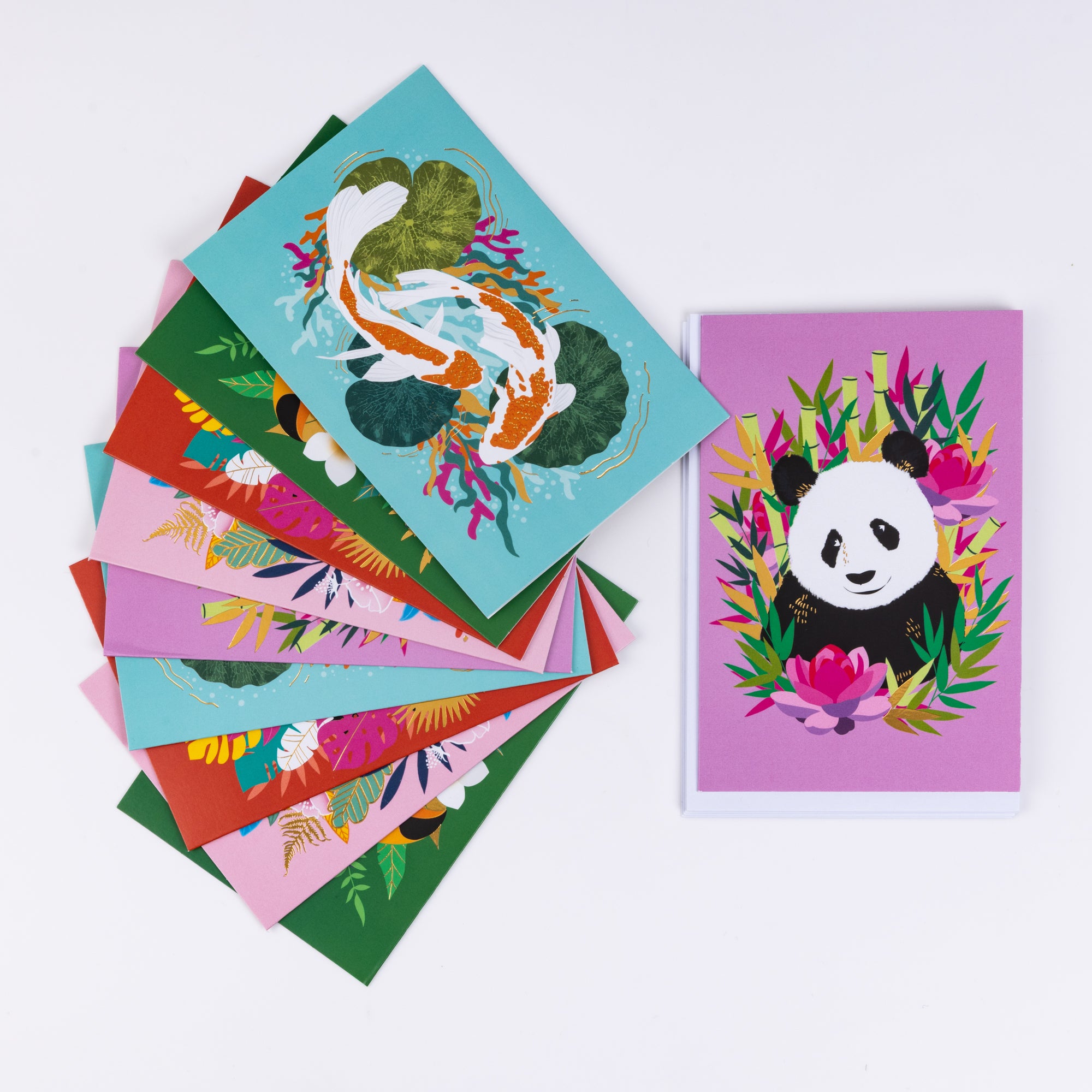 Cartes de Vœux - Animaux du Monde